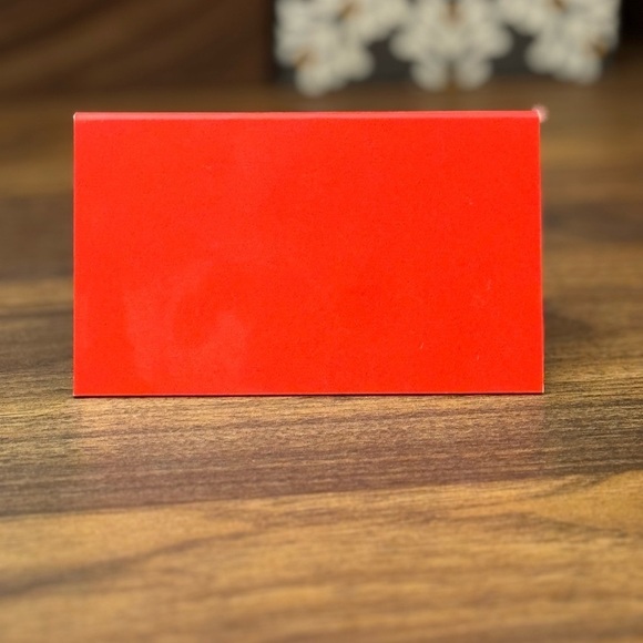 Red Humorous Desk Sign - Picture 2 of 3